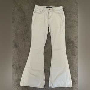 Express midrise bell flare size 0 regular